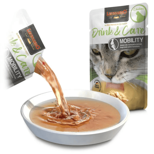Leonardo Drink & Care Mobility Chicken Wet Cat Food 40g