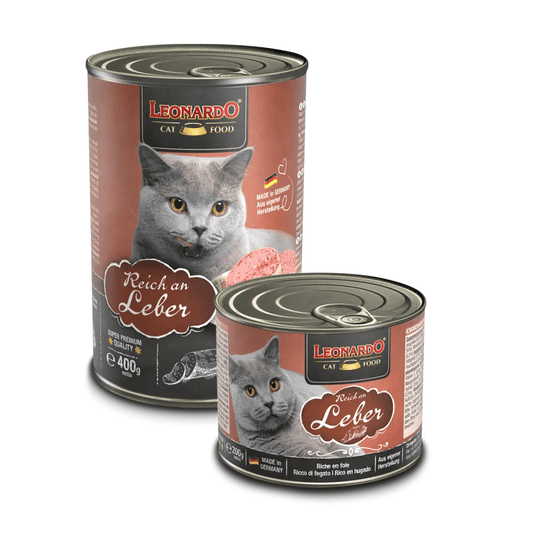 Leonardo Quality Selection Rich in Liver Cat Wet Food Can