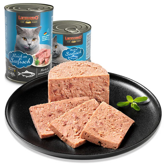 Leonardo Quality Selection Rich in Ocean Fish Cat Wet Food Can