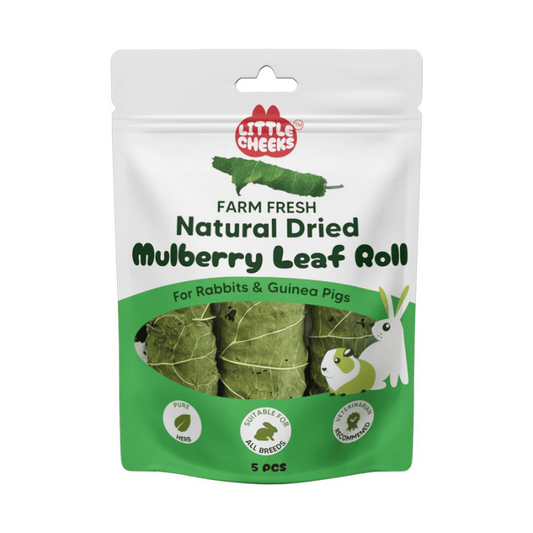 Little Cheeks Farm Fresh Natural Dried Mulberry Leaf Roll 5pcs