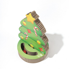 M-PETS Christmas Tree Cat Scratcher