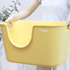 Mango Extra Size High Edge Ultra-light Weight Cat Litter Box For Large Cat