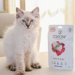 新西兰天然猫用羔羊和长尾鳕鱼冻干猫粮