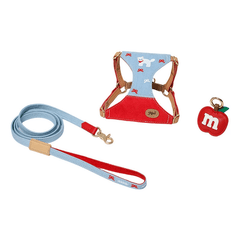 MIAO Orchard Denim Harness & Leash Set