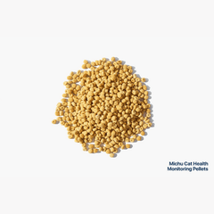 Michu Cat Health Monitoring Pellets - Colour Changing Indicators For Home Urine Testing