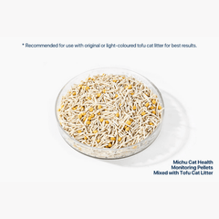 Michu Cat Health Monitoring Pellets - Colour Changing Indicators For Home Urine Testing