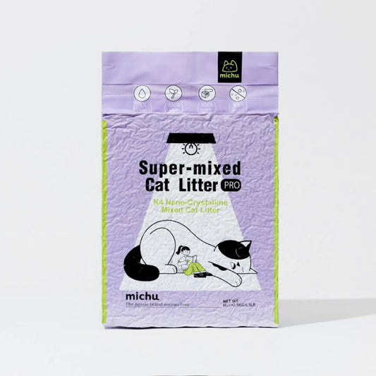 Michu 10 in 1 Premium Mixed Tofu Cat Litter 2.5kg/6L