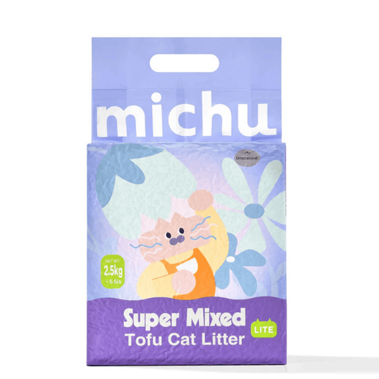 Michu Mixed Tofu Cat Litter Lite 2.5kg/6L