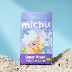 Michu Mixed Tofu Cat Litter Lite 2.5kg/6L