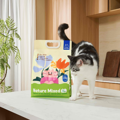 Michu Nature Mixed Cat Litter –Tofu & Cassava 2.5kg/6L