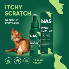 Natural Animal Solutions Itchy Scratch 100ml
