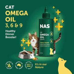Natural Animal Solutions Omega Oil For Cat 200ml
