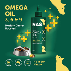 Natural Animal Solutions Omega Oil For Dogs and Cats