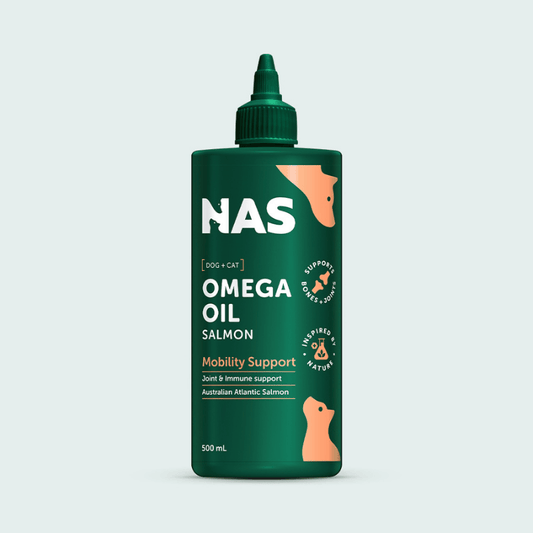 Natural Animal Solutions Salmon Omega Oil For Dogs and Cats 500ml
