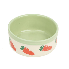 Nature Island Ceramic Bowl Carrot Green