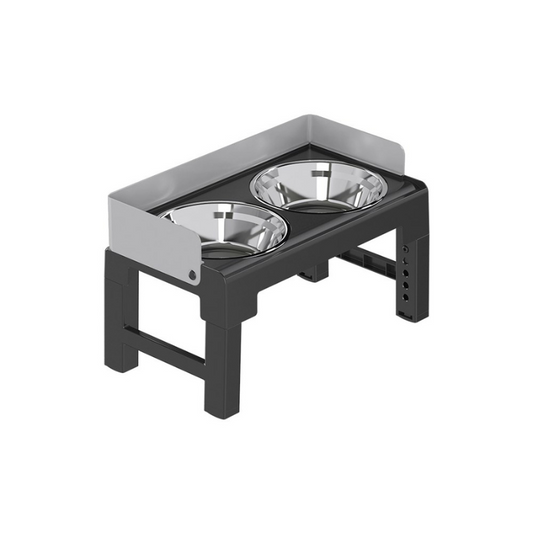 Pakeway Lifting Bowl With Five Height Adjustable(Two Steel Bowls)