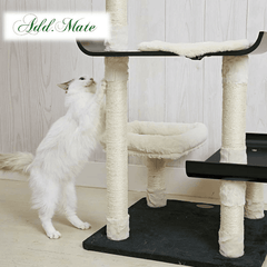 Petio Add Mate Villa Fort Cat Scratching Tree Tall