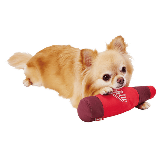 Petio Cool Plush Squeaker Dog Toy – Cola