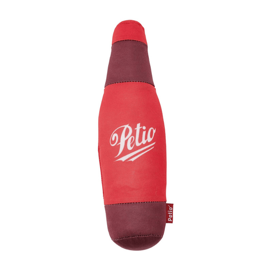 Petio Cool Plush Squeaker Dog Toy – Cola