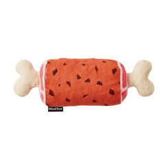 Petio Ethical Door Squeaker Dog Toy Bone Meat