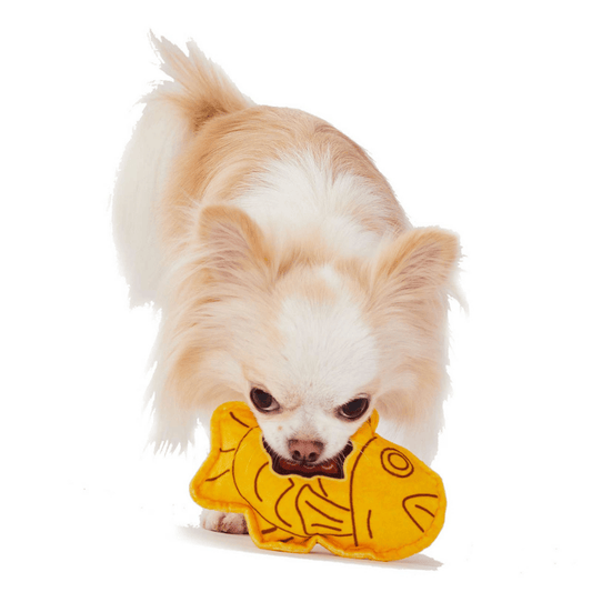 Petio Ethical Door Squeaker Dog Toy Taiyaki