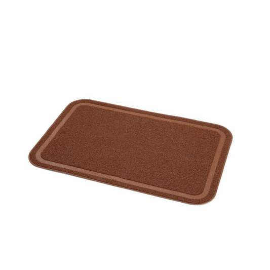 Petio Necoco Cat Litter Toilet Mat Wide Brown