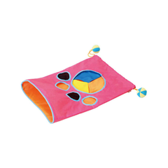 Petio Shaka Skaka Street Bag Cat Play Puddle Bag Toy – Pink