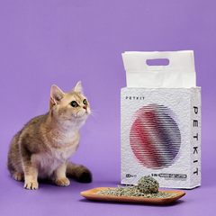 PETKIT 5-in-1 Biodegradable & Flushable Active Carbon Mixed Tofu Cat Litter 3.6kg/7L