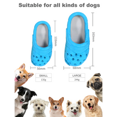 PETOPIA Ultra Tough Dog Toy Cozy Slipper Small