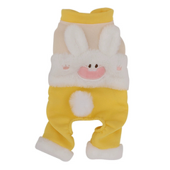 Pikapet Bunny Hoodie for Cats Warm Fleece Jumpsuit