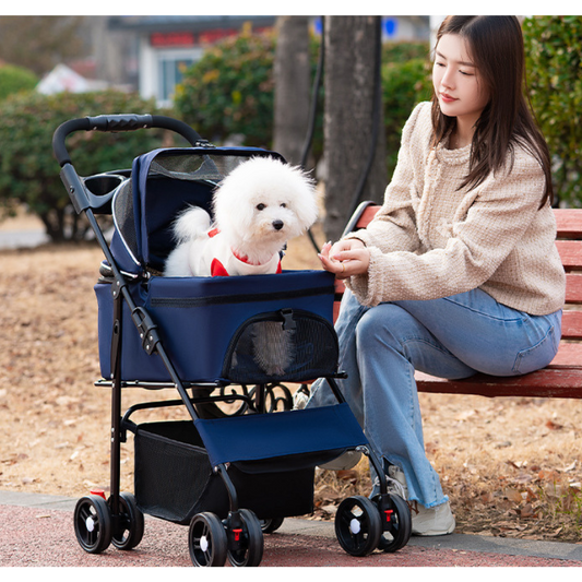 Pikapet Foldable Pet Stroller