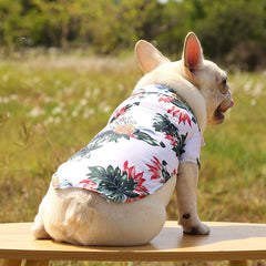 Pikapet 夏威夷海滩衬衫 白色