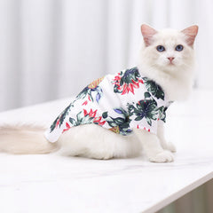 Pikapet 夏威夷海滩衬衫 白色