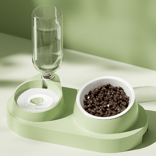 Hoopet Pet Ceramic Bowl Feeder Water Dispenser