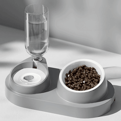 Hoopet Pet Ceramic Bowl Feeder Water Dispenser