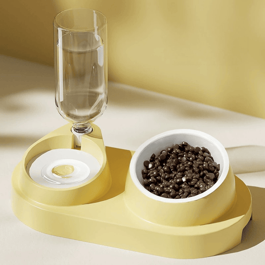 Hoopet Pet Ceramic Bowl Feeder Water Dispenser