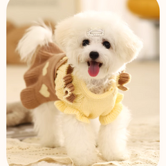 Pikapet Teddy Cute Pet Sweater Dress