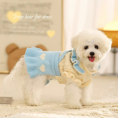 Pikapet Teddy Cute Pet Sweater Dress