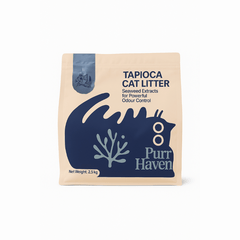 Purr Haven Eco Tapioca and Seaweed Extract Cat Litter 2.5.kg