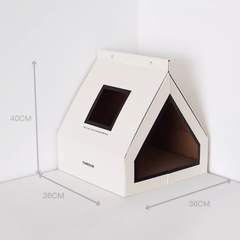 PURROOM Tent Cat Scratching Box