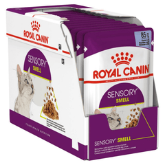 Royal Canin Adult Sensory Smell Wet Cat Food Pouches in Jelly 12 x 85g