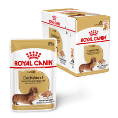 Royal Canin Dachshund Adult Wet Dog Food Pouches 12 x 85g