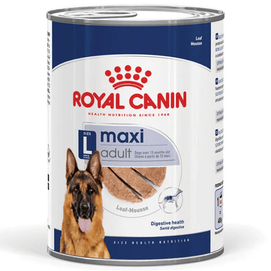 Royal Canin Maxi Adult Loaf Wet Dog Food Can 410g
