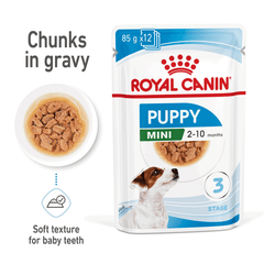 Royal Canin 迷你幼犬湿狗粮袋装 12 x 85 克