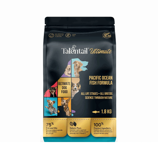 Talentail Ultimate Pacific Ocean Fish Dry Dog Food 1.8kg