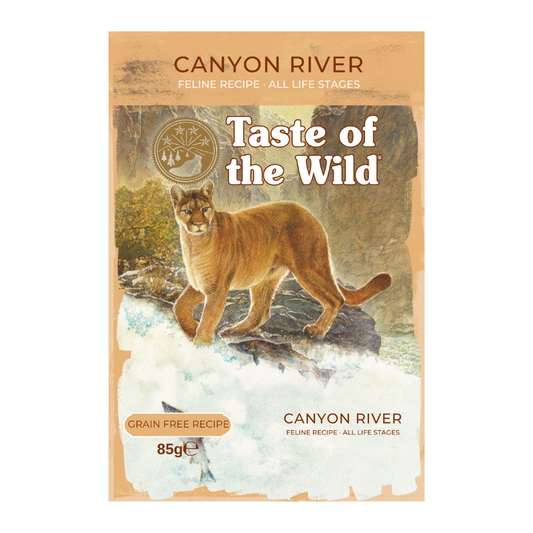 Taste of the Wild Canyon River Chunks in Gravy Wet Cat Food 85g