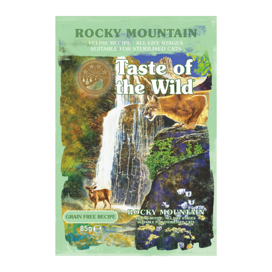 Taste of the Wild Rocky Mountain Chunks in Gravy Wet Cat Food 85g