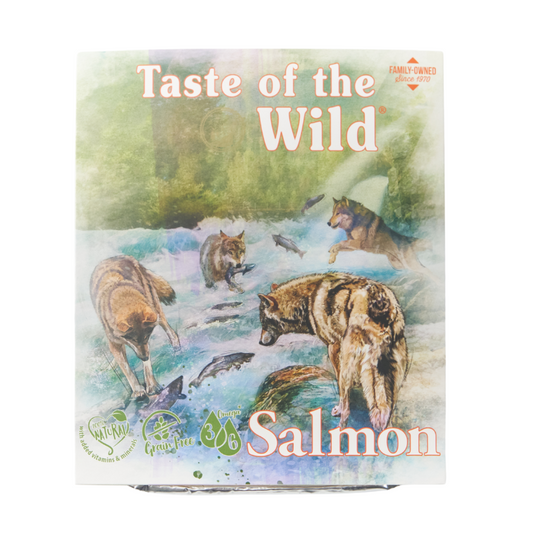 Taste of the Wild Salmon and Herring with Fruit and Vegetables Tray Dog Wet Food 390g