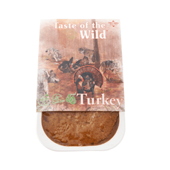 Taste of the Wild Turkey and Duck with Fruit and Vegetable Tray Dog Wet Food 390g
