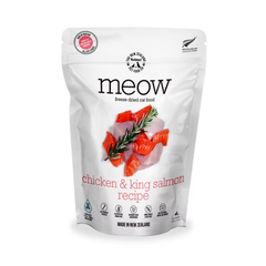 THE NEW ZEALAND NATURAL Meow Chicken & King Salmon Freeze Dried Cat Food